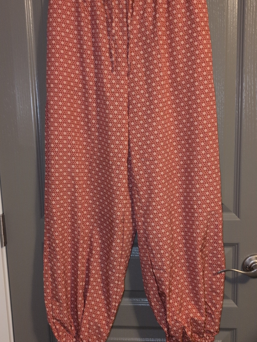 Women’s Rust Printed Harem Pants